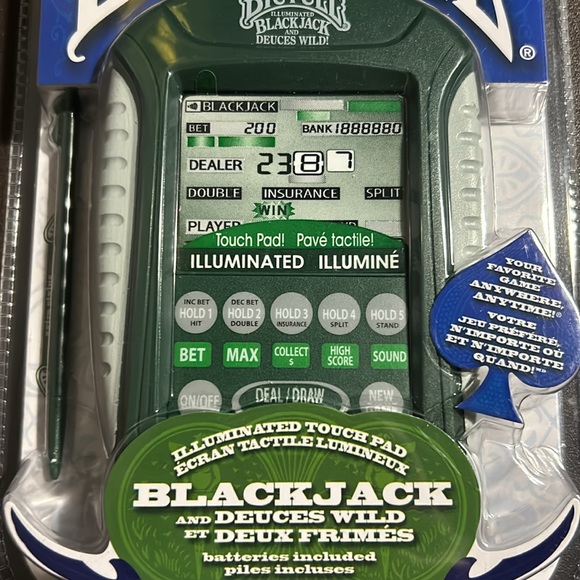 NWT Bicycle Blackjack electronic pocket game - Picture 5 of 6